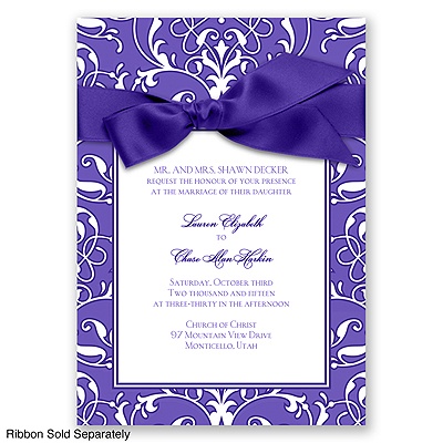 Exclusive Wedding Invitations on Home    Wedding Invitations    Db Exclusive Colors    Indulgence