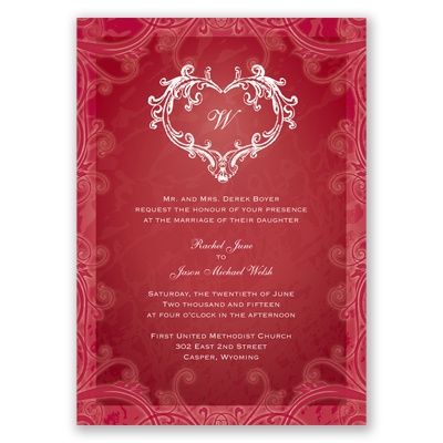 Tender Love - Apple - Invitation