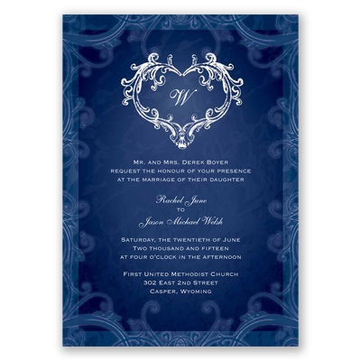 Tender Love - Marine - Invitation