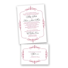 Bella Border - Apple - Value Invitation Set