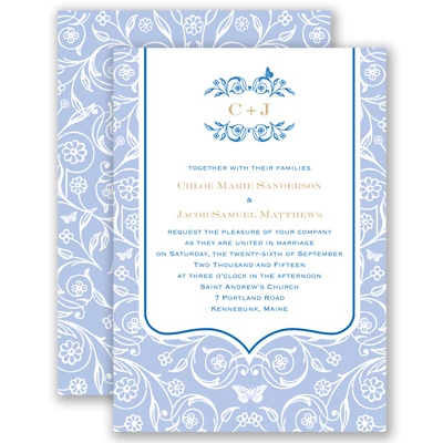 English Garden - Horizon - Invitation