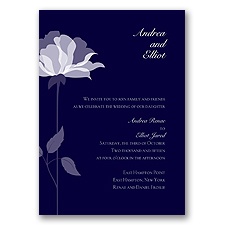 Ever Blooming - Lapis - Invitation
