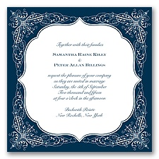Charleston - Peacock - Invitation