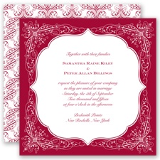 Charleston - Apple - Invitation