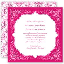 Charleston - Watermelon - Invitation