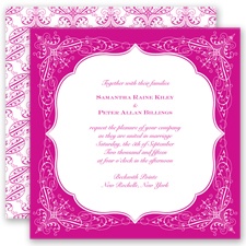 Charleston - Begonia - Invitation
