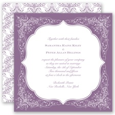 Charleston - Wisteria - Invitation