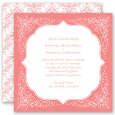 Charleston - Coral Reef - Invitation