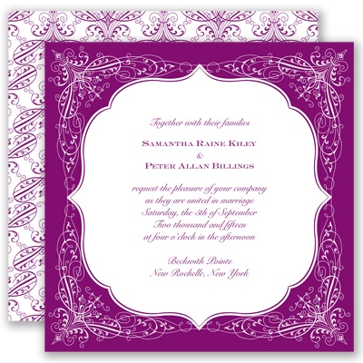 Charleston - Sangria - Invitation