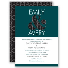 With a Twist - Gem - Invitation