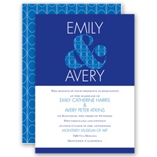 With a Twist - Regency - Invitation