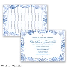 Washed Silhouette - Horizon - Invitation