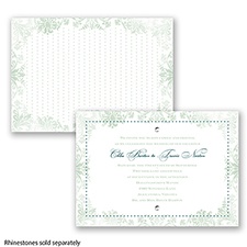 Washed Silhouette - Meadow - Invitation