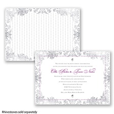 Washed Silhouette - Mercury - Invitation