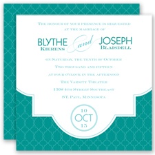 Lasting Impression - Jade - Invitation