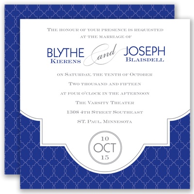 Lasting Impression - Regency - Invitation