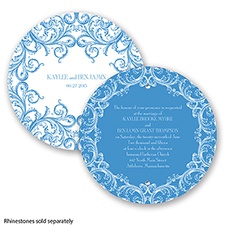 Aristocrat - Cornflower - Invitation