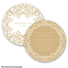 Aristocrat - Golden - Invitation