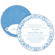 Very Vintage - Cornflower - Invitation