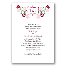 Posies - Apple - Invitation