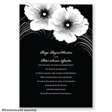Two of Us - Black - Invitation