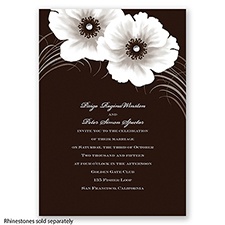 Two of Us - Chocolate - Invitation