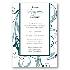 Swept Away - Gem - Invitation