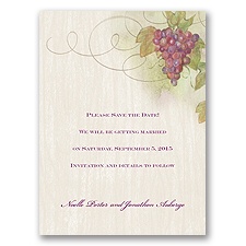 Grapevine - Save the Date Card