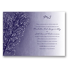Sparkling Sky - Lapis - Invitation