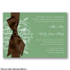 Enchanted Color - Clover - Invitation