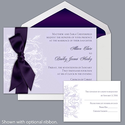 Enchanted Color - Iris - Invitation