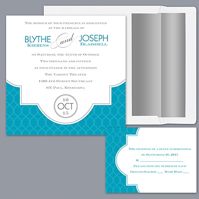 Lasting Impression One - Malibu - Invitation