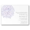 Burst of Color - Iris - Invitation