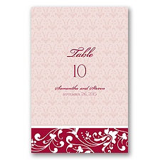 Forever Color - Apple - Table Number
