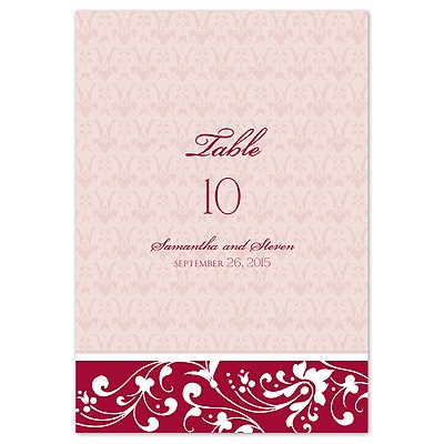 Forever Color - Apple - Table Number