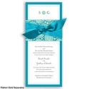 Perfect Paisley Duet - Malibu - Invitation
