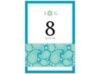 Perfect Paisley Duet - Malibu - Table Number