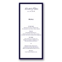 Colored Border - Menu Card