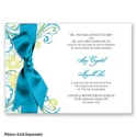 Watercolor Floral - Malibu - Invitation