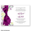 Watercolor Floral - Sangria - Invitation