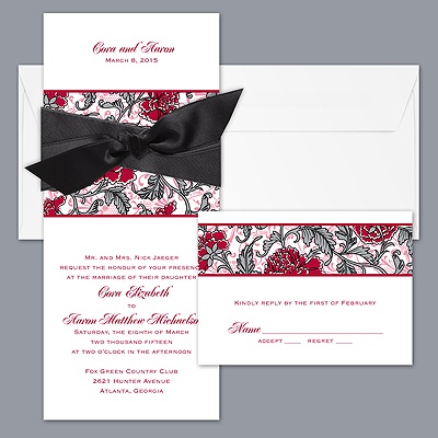 Band of Blossoms - Invitation