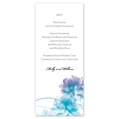 Beloved - Pool - Menu Card