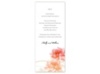 Beloved - Tangerine - Menu Card
