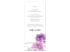 Beloved - Wisteria - Menu Card