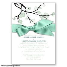Budding Beauty - Meadow - Invitation