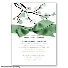 Budding Beauty - Clover - Invitation