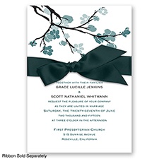 Budding Beauty - Gem - Invitation