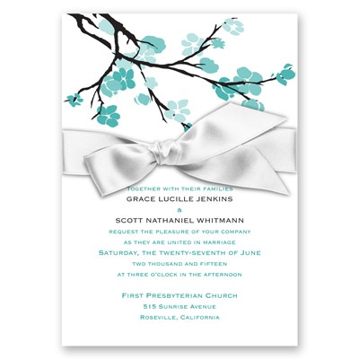 Budding Beauty - Mermaid - Invitation