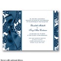 Floral Patterned - Peacock - Invitation