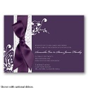 Forever Color - Plum - Invitation